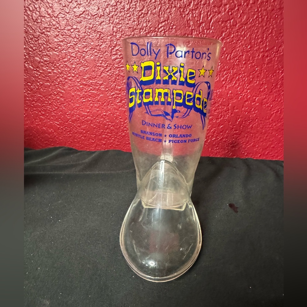 2005 collector series Dixie Stampede boot cup